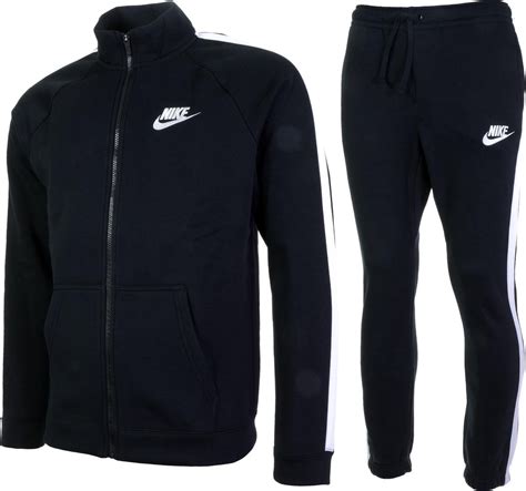 nike trainingspak zwart heren|joggingpakken heren.